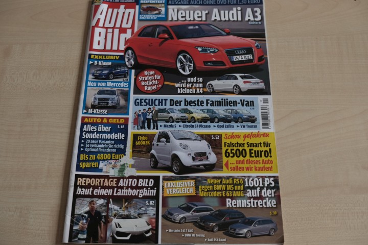 Deckblatt Auto Bild (11/2008)